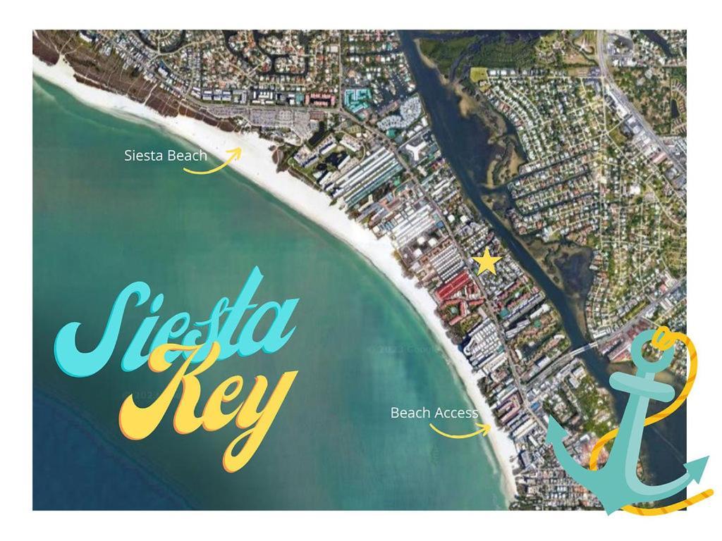Siesta Key Escape Ground Floor Steps To Heated Pool And Free Trolley Apartment ภายนอก รูปภาพ