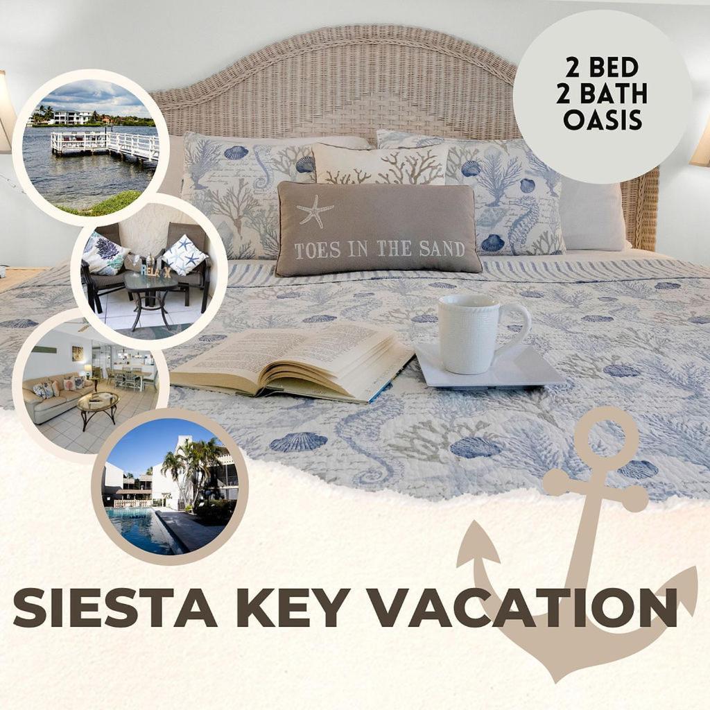 Siesta Key Escape Ground Floor Steps To Heated Pool And Free Trolley Apartment ภายนอก รูปภาพ